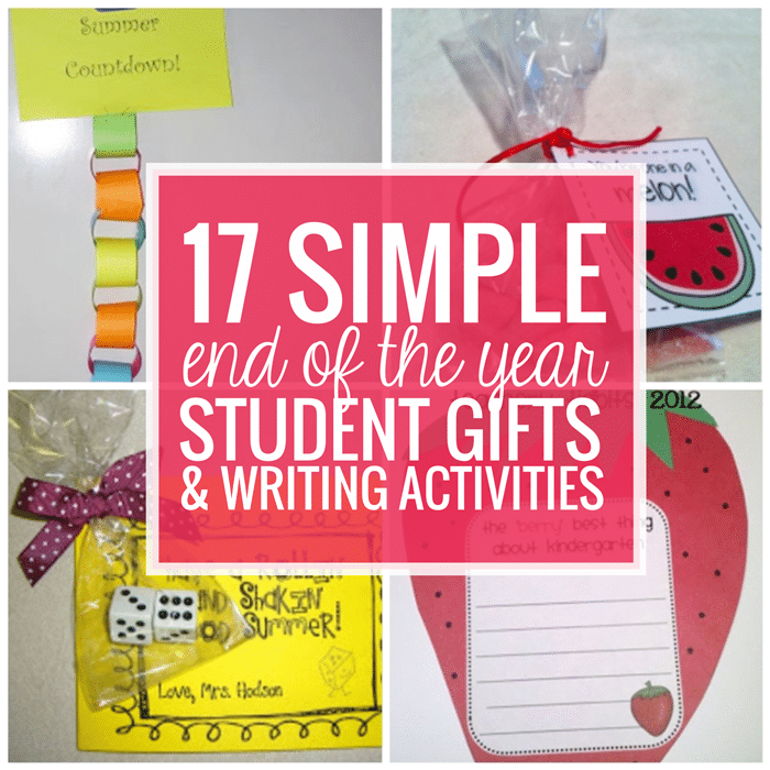 17 Straightforward End of the Faculty 12 months Pupil Gadgets and Writing Actions